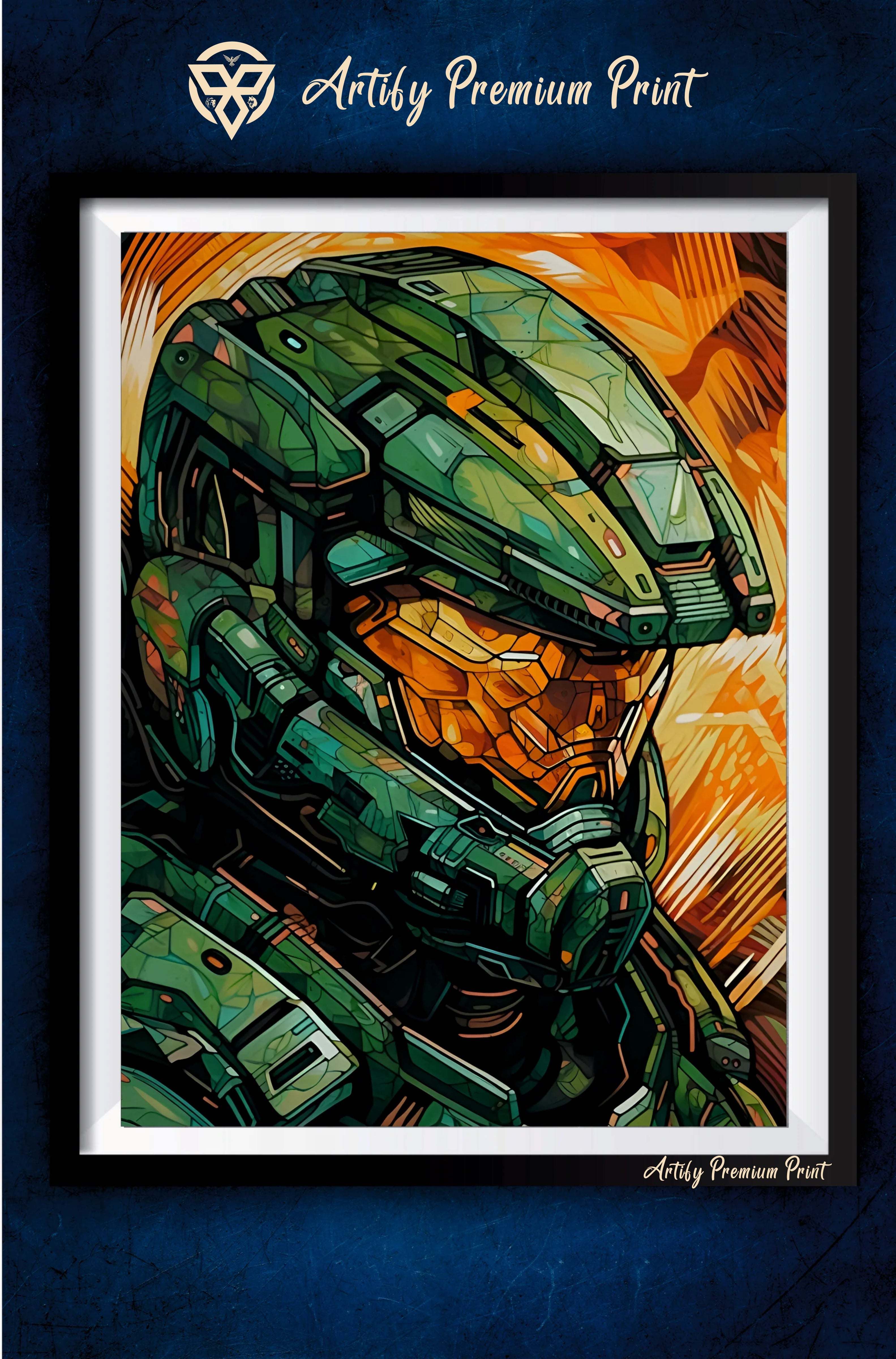 Halo Poster || Games Poster || Premium Glossy Photo