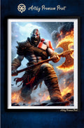 God of War with the Leviathan Poster || Games Poster || Premium Glossy Photo - Artify Premium PrintArtify Premium Print5X7God of War with the Leviathan Poster || Games Poster || Premium Glossy Photo