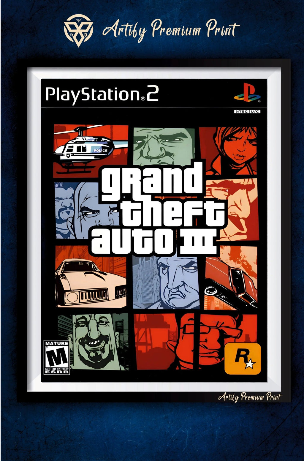 GTA 3 Liberty City Banner Poster || Games Poster || Premium Glossy Photo - Artify Premium PrintArtify Premium Print5X7GTA 3 Liberty City Banner Poster || Games Poster || Premium Glossy Photo