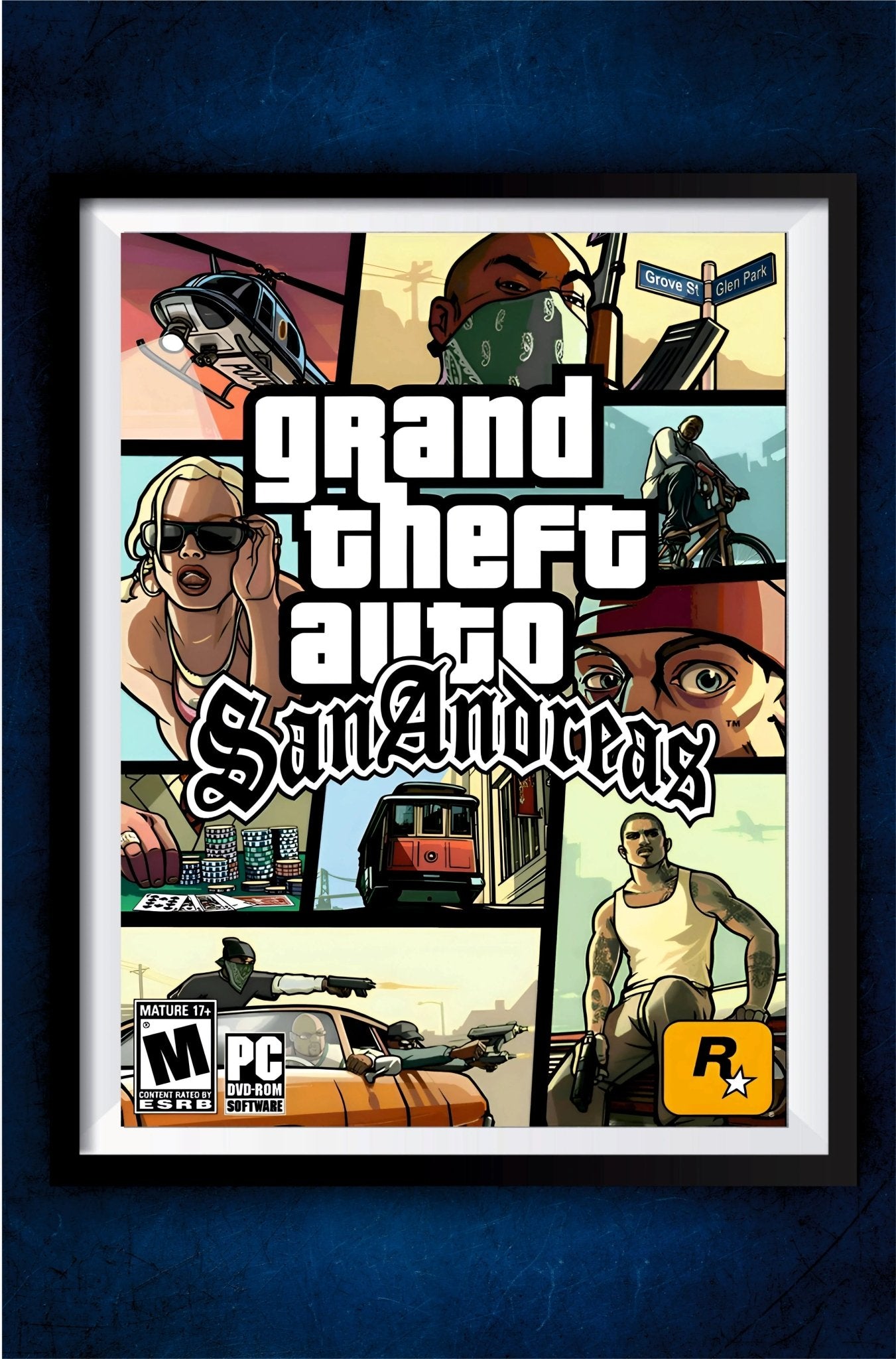 GTA San Andreas Poster || Premium Glossy Photo - Artify Premium Printartify Premium Print5X7GTA San Andreas Poster || Premium Glossy Photo