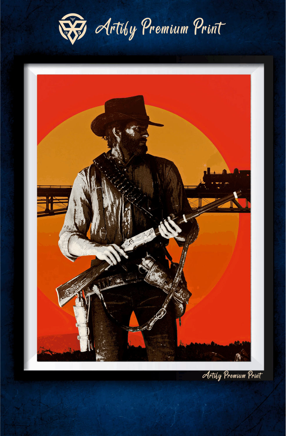 Red Dead Redemption Poster #1 || Games Poster || Premium Glossy Photo
