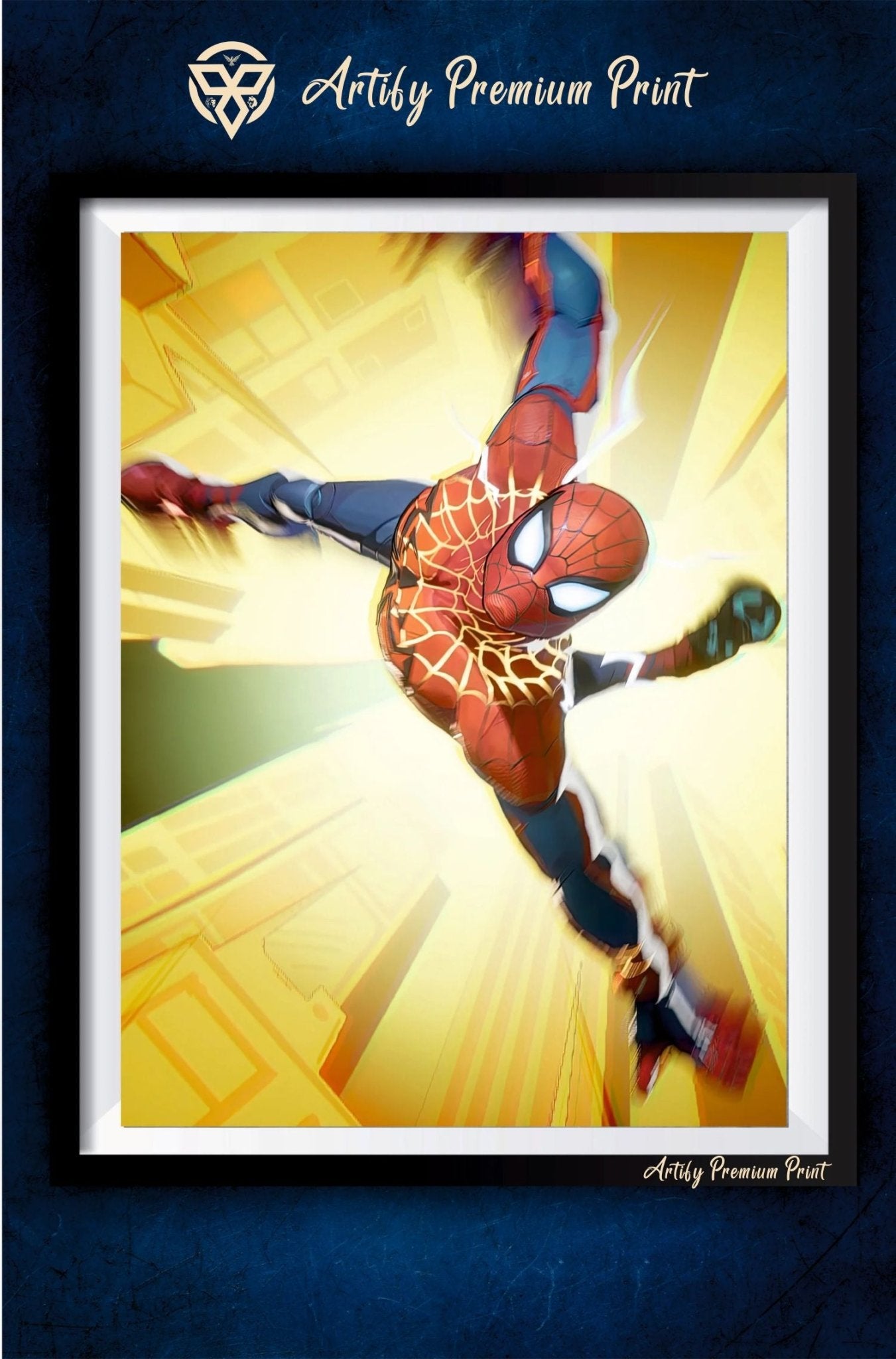 Spiderman Poster 1 || Games Poster || Premium Glossy Photo - Artify Premium PrintArtify Premium Print5X7Spiderman Poster 1 || Games Poster || Premium Glossy Photo